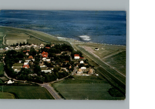 Deichhausen Buesum Fliegeraufnahme