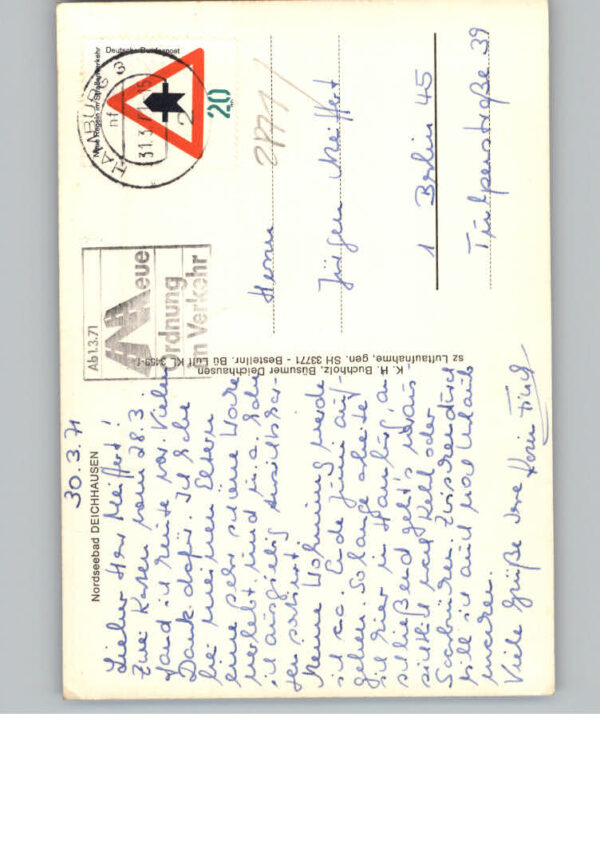 Deichhausen Buesum Fliegeraufnahme – Bild 2
