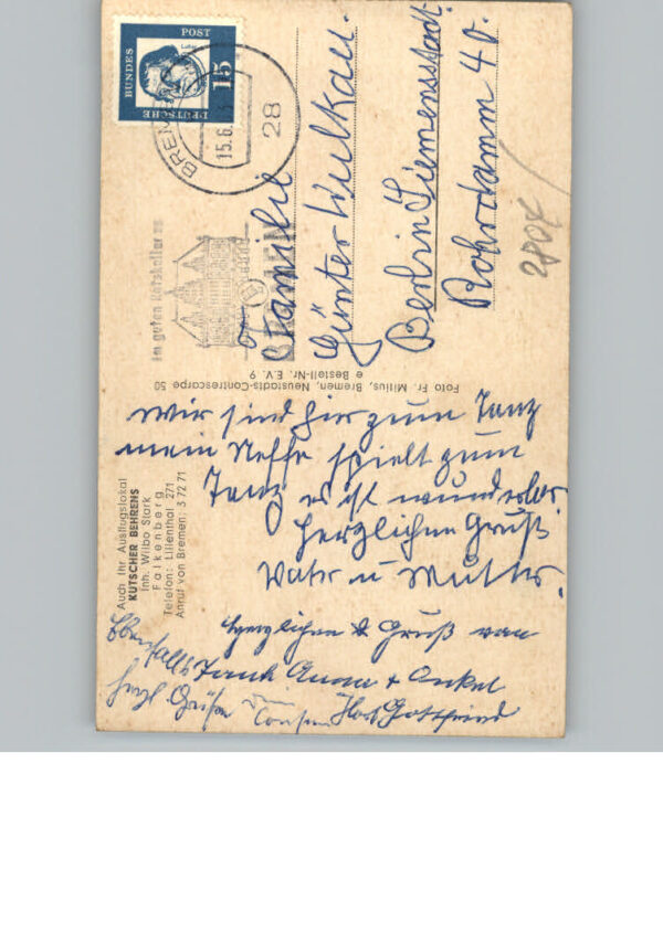 Bremen Kutscher Behrens – Bild 2