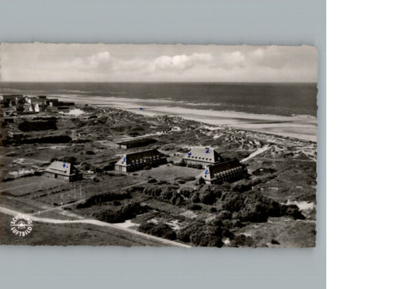 Wangerooge Nordseebad Fliegeraufnahme