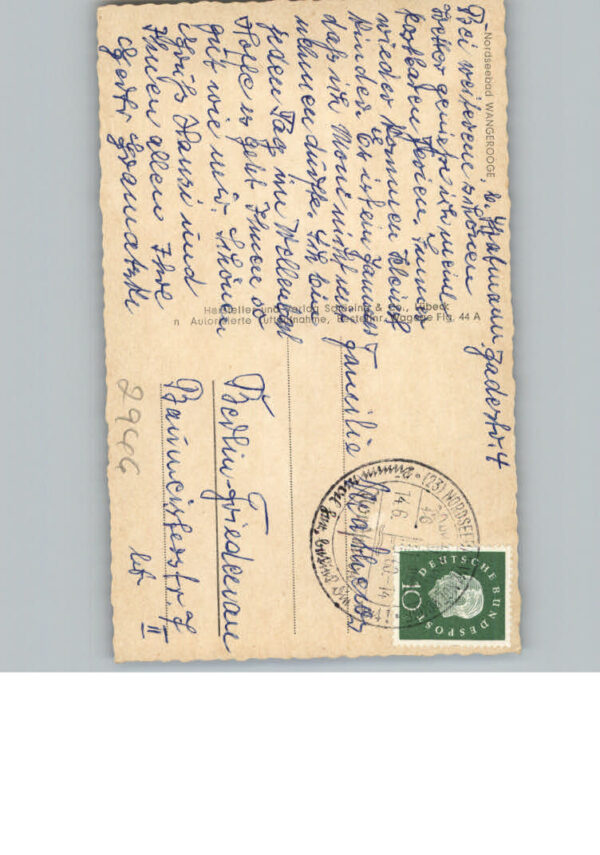 Wangerooge Nordseebad Luftaufname – Bild 2