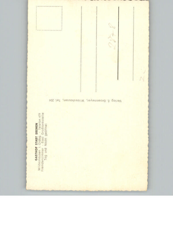 Wildeshausen Gasthof Stadt Bremen – Bild 2