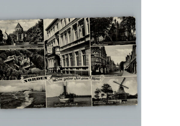 Norderney Nordseebad Windmuehle Osterstrasse, Hotel Deutsches Haus