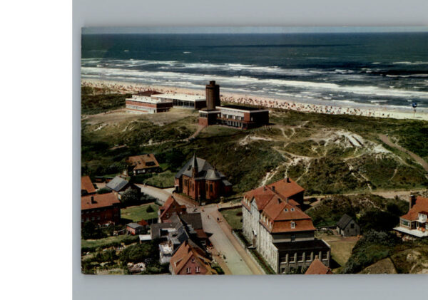 Juist Nordseebad Luftaufnahme