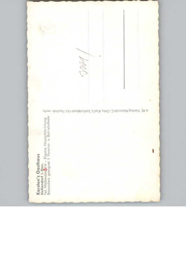 Hellendorf Hannover Gasthaus Karsten – Bild 2