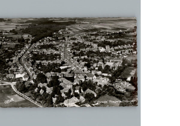 Walsrode Lueneburger Heide Fliegeraufnahme