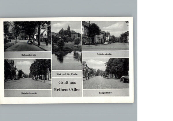 Rethem Aller Bahnhofstrasse Muehlenstrasse