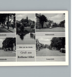 Rethem Aller Bahnhofstrasse Muehlenstrasse