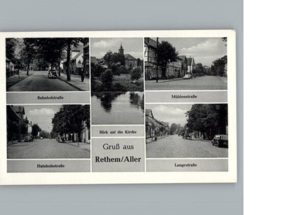 Rethem Aller Bahnhofstrasse Muehlenstrasse