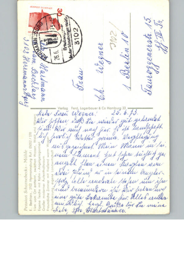 Hermannsburg Pension Scharnebecks – Bild 2