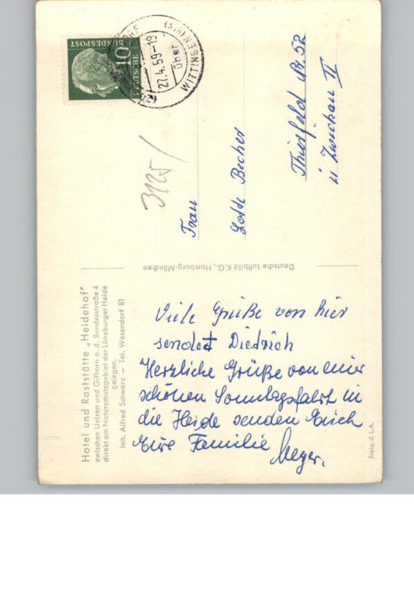 Wesendorf Niedersachsen Hotel Heidenhof – Bild 2