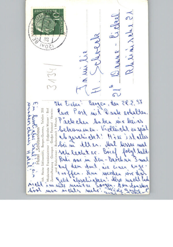 Bergen Celle Hotel Schuetzenhaus – Bild 2