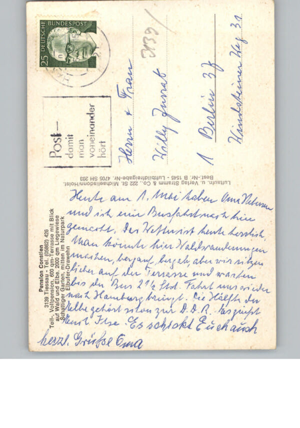 Tiessau Pension Constien-Elb-Hoehe – Bild 2