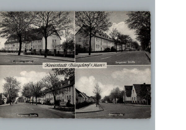 Burgdorf Hannover Sorgenser Strasse Grenzstrasse