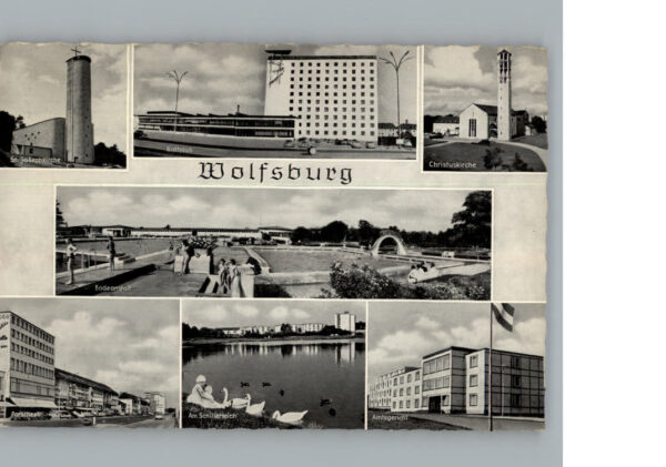 Wolfsburg Schwimmbad Jusitzgebaeude