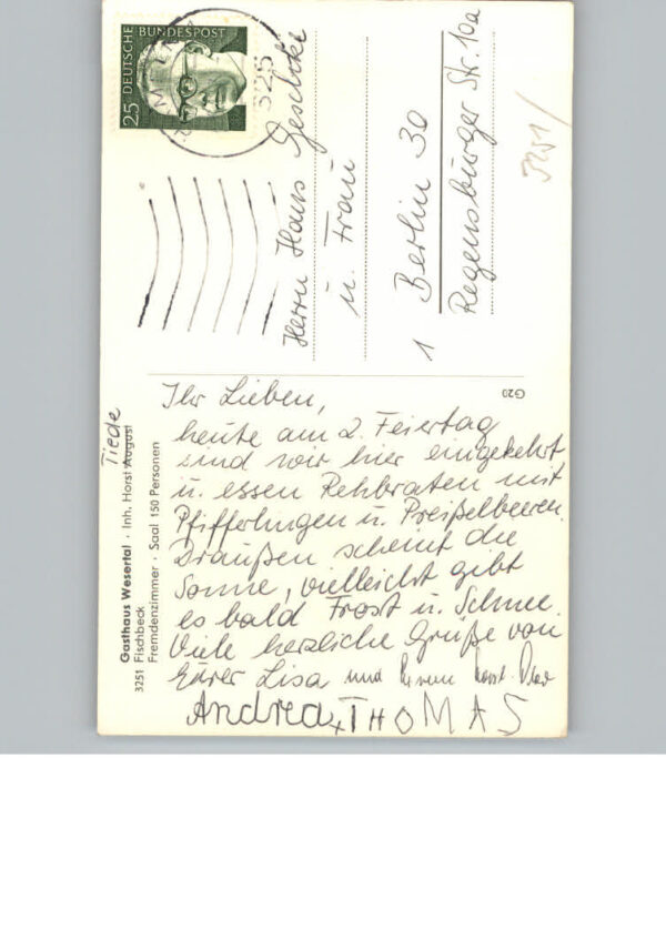 Fischbeck Weser Gasthaus Wesertal – Bild 2