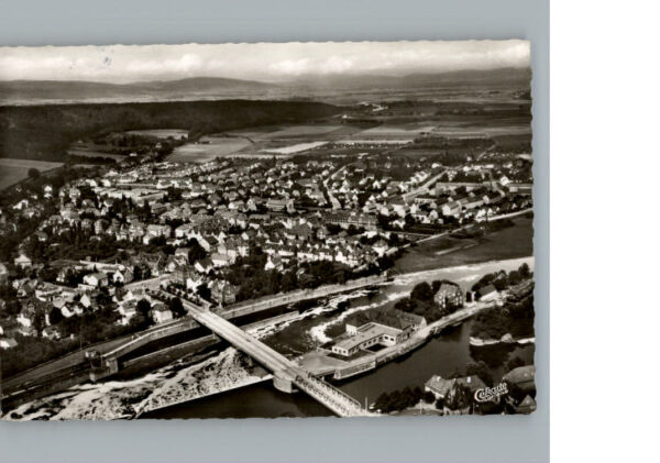 Hameln Weser Luftaufnahme