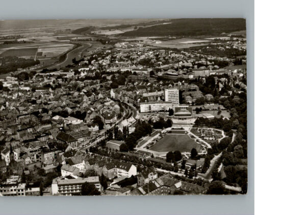 Hameln Weser Luftaufnahme