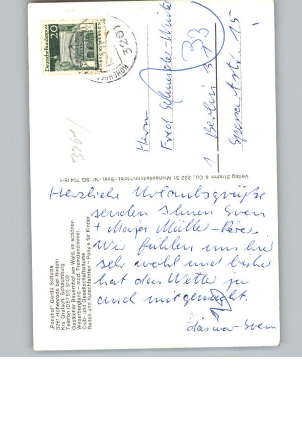 Hohenrode Rinteln Ponyhof Gerda Schulze – Bild 2