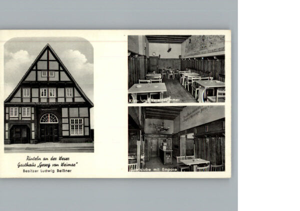 Rinteln Gasthaus Georg von Weimar