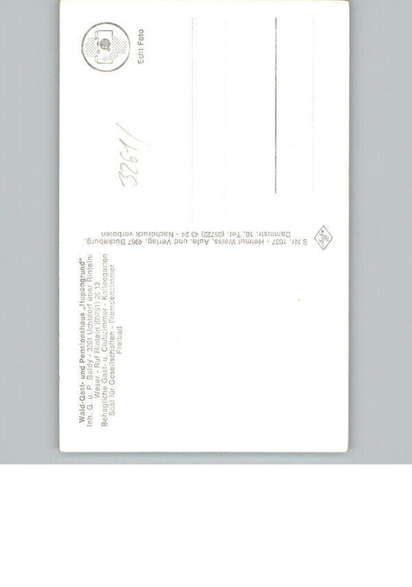 Uchtdorf Grafschaft Schaumburg Gasthaus - Pension Hupengrund – Bild 2