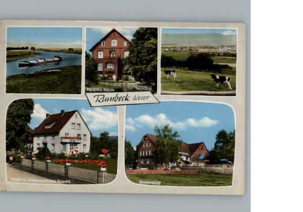 Rumbeck Grafschaft Schaumburg Pension Baum Gasthaus Specht