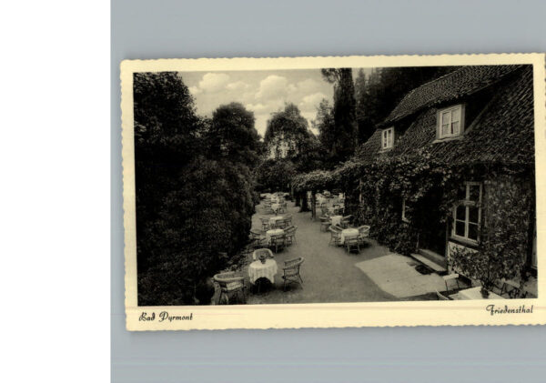 Bad  Pyrmont Cafe - Restaurant- Konditorei Friedensthal