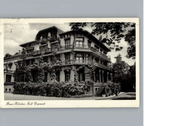 Bad  Pyrmont Haus Hoelscher