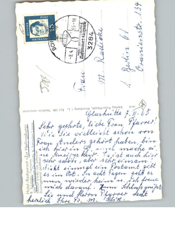 Glashuette Hotel Restaurant zur Herlingsburg – Bild 2