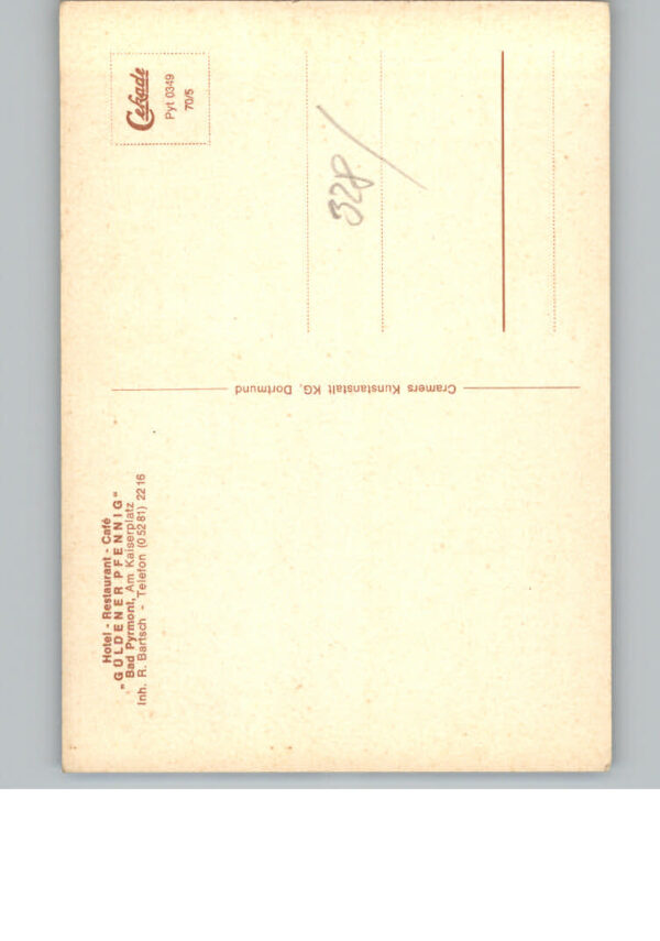 Bad  Pyrmont Hotel - Restaurant - Cafe Gueldener Pfennig – Bild 2