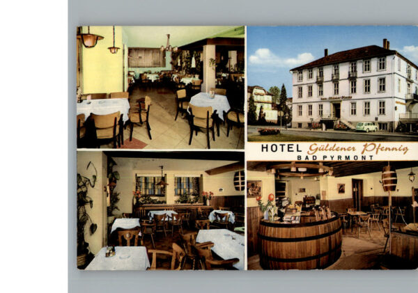 Bad  Pyrmont Hotel - Restaurant - Cafe Gueldener Pfennig