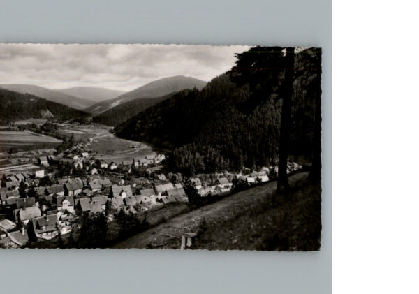 Lautenthal Harz Luftaufnahme