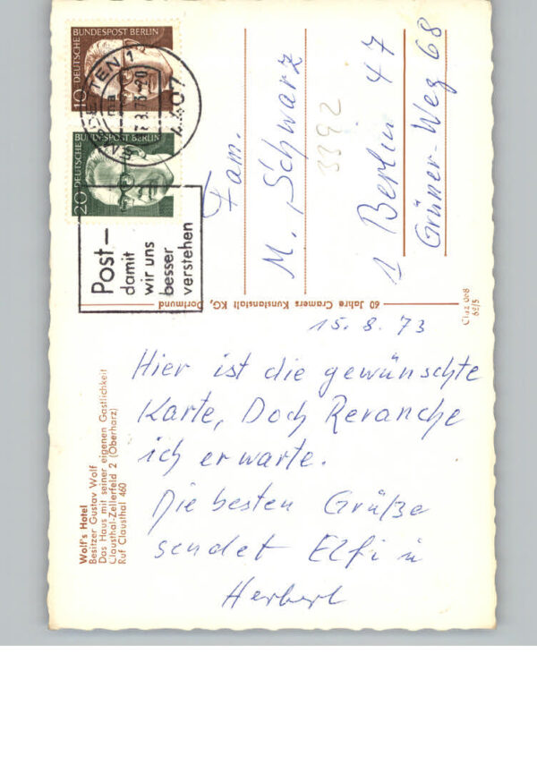 Clausthal-Zellerfeld Wolfas Hotel – Bild 2