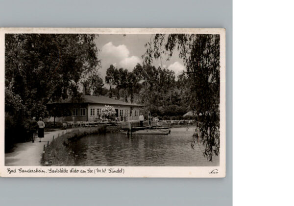 Bad  Gandersheim Gaststaette Lido am See
