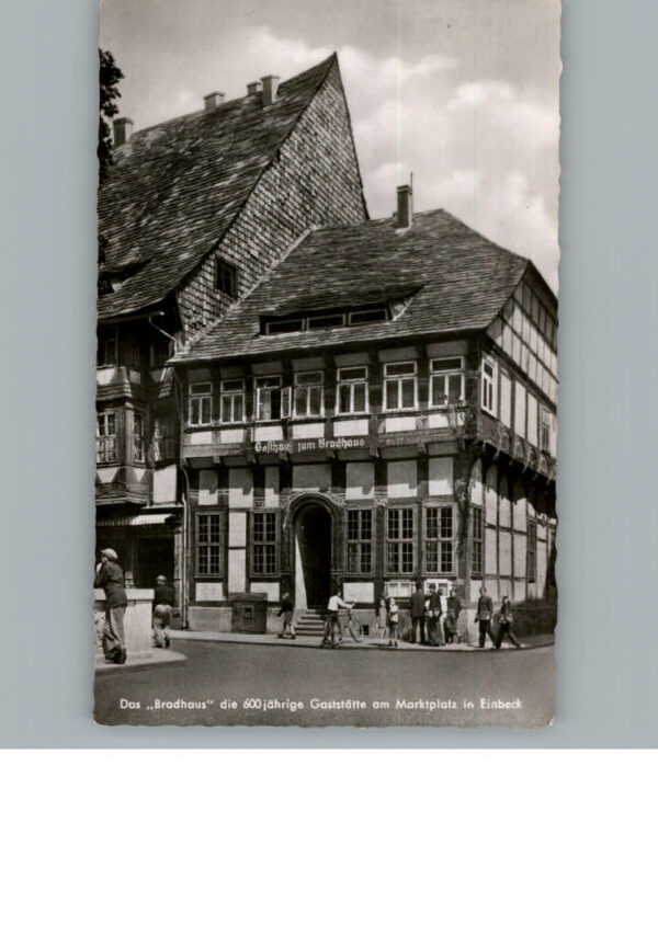 Einbeck Niedersachsen Gaststaette Brodhaus
