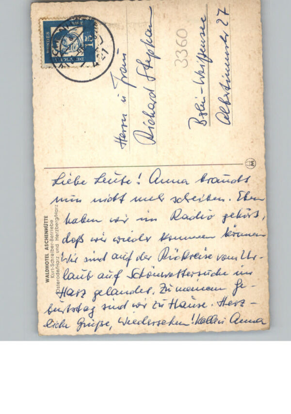 Herzberg Harz Hotel Aschenhuette – Bild 2