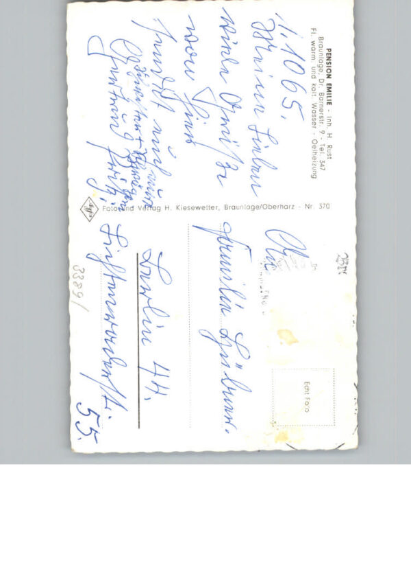 Braunlage Pension Emilie – Bild 2