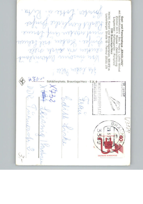 Braunlage Gast- und Pensionhaus Erholung – Bild 2
