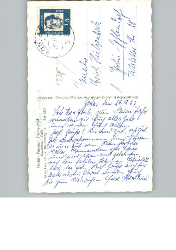 Goslar Hotel - Pension Hahn-Hof – Bild 2
