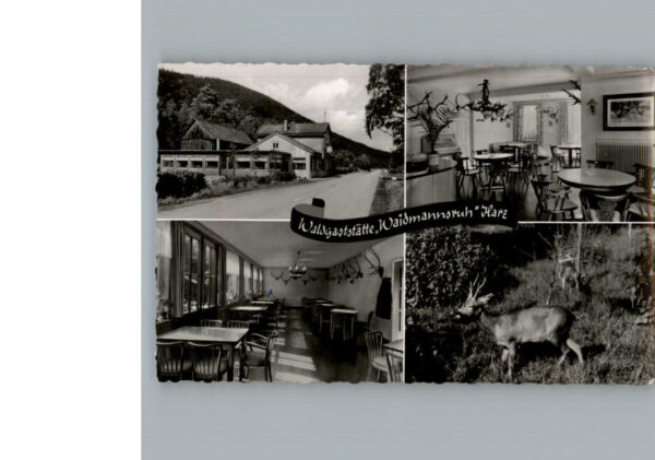 Lautenthal Harz Gaststaette Waidmannsruh