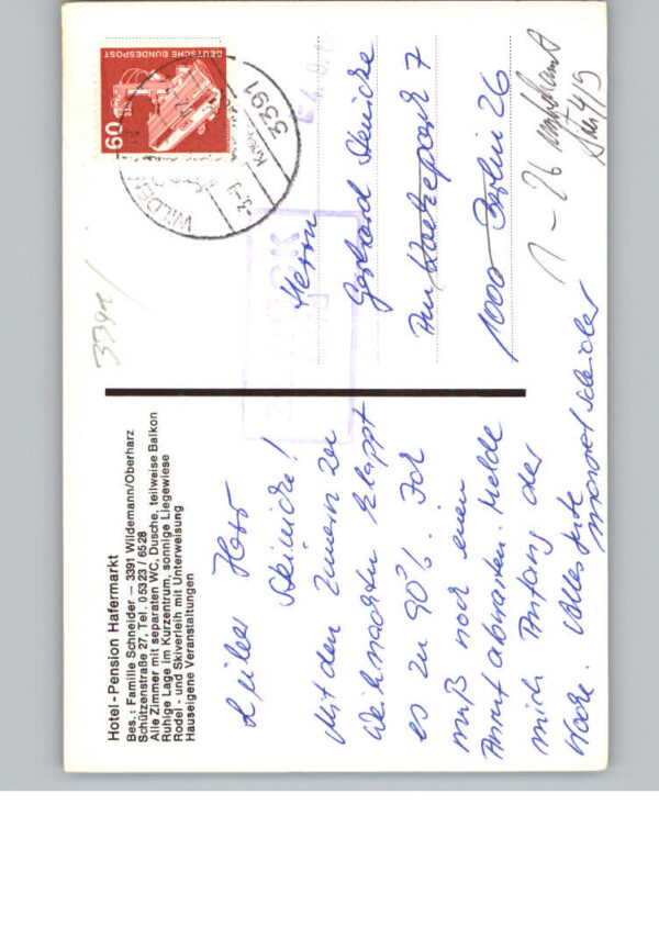 Wildemann Hotel - Pension Hafermarkt – Bild 2