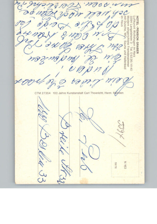 Wolfshagen Harz Hotel - Pension Graber – Bild 2