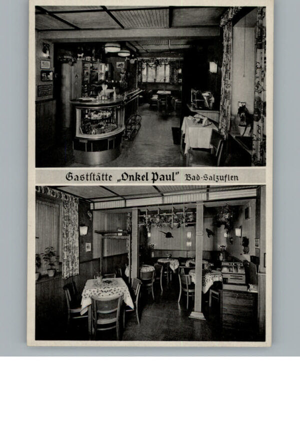 Bad  Salzuflen Gaststaette Onkel Paul