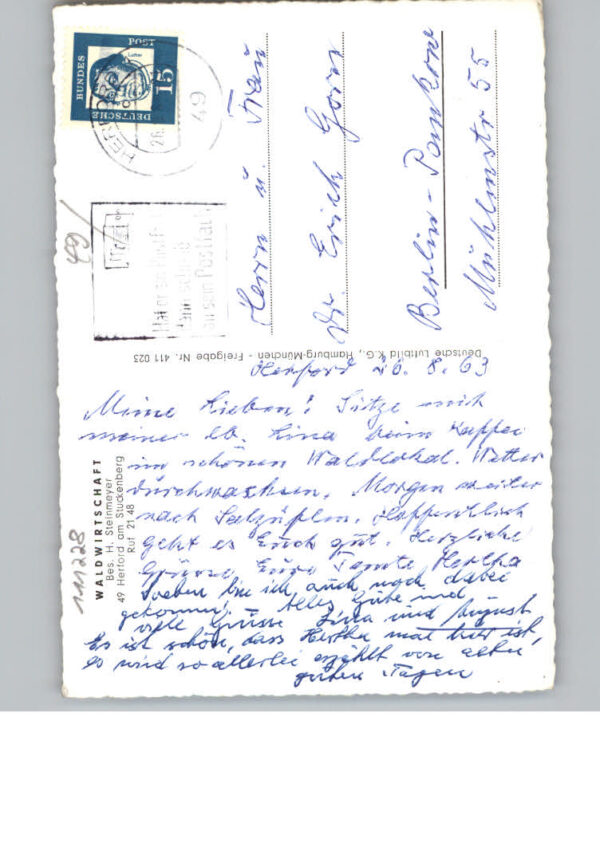 Herford Gaststaette Steinmeyer – Bild 2