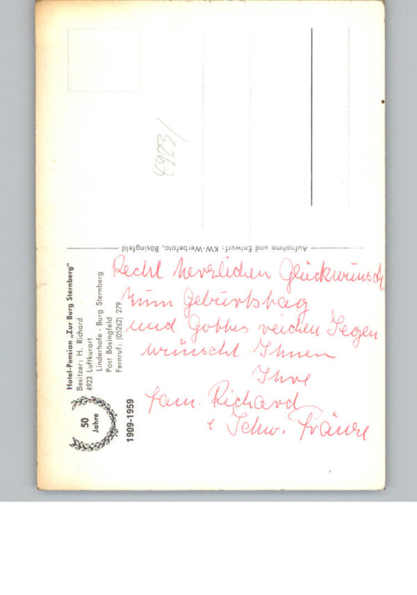 Boesingfeld Hotel - Pensin Zur Burg Sternberg – Bild 2