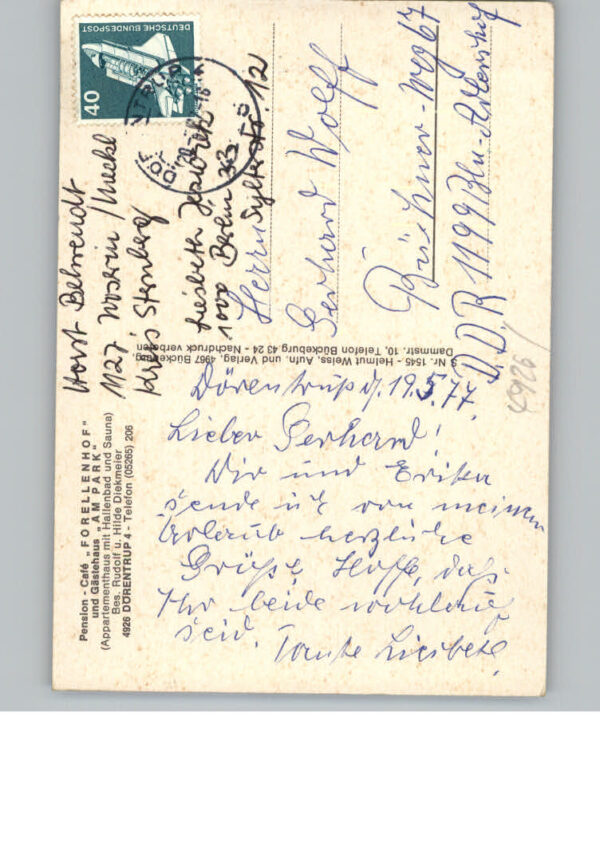 Doerentrup Pension - Cafe Forellenhof – Bild 2