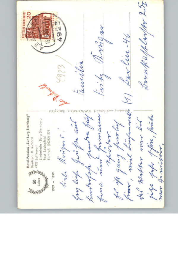 Boesingfeld Hotel Zur Burg Sternberg – Bild 2