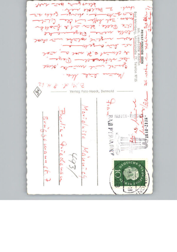 Bad  Meinberg Pension Eden – Bild 2
