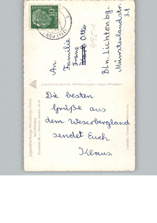 Hausberge Jugendherberge – Bild 2