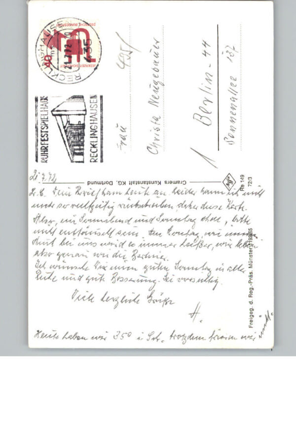 Recklinghausen Westfalen Luftaufnahme – Bild 2